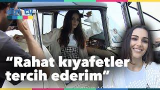 Yağmur Tanrısevsin moda çekiminde tarzından bahsetti | Dizi TV