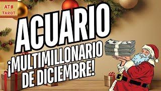 ACUARIO: llega un amor especial en diciembre junto con dinero inesperado a través de…