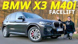 2022 BMW X3 M40i facelift REVIEW with that inline 6-cyl!