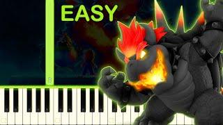 BOWSER´S FURY - EASY Piano Tutorial