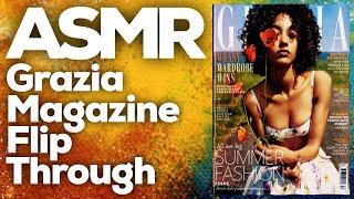 ASMR Grazia magazine flip through, StevenAntonyASMR