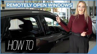 How to Remotely Open and Close Windows on Ford Cars