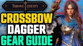 Throne And Liberty - Crossbow / Dagger Gear Guide (Mid - Endgame Build PvP & PvE ) + Tips & Tricks