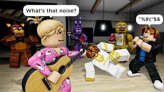 FIVE NIGHTS AT FREDDY'S 4: SLEEPOVER  Roblox Brookhaven  RP - Funny Moments