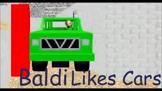 Baldi Is Driving A CAR IN THE SCHOOLHOUSE (Baldis Basics Mod) Baldi Likes Cars