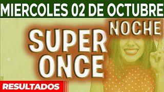 Resultado del sorteo Super Once 17PM, 21PM del Miércoles 2 de Octubre del 2024