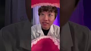 Dentist scratches your teeth #asmr