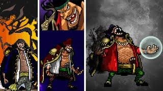 EVOLUTION OF BLACKBEARD/KUROHIGE MARSHALL D. TEACH  IN ONE PIECE GAMES MUGEN - All Ultimates