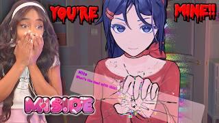 TRAPPED in a game with my Cute OBSESSED Yandere Girlfriend!! | MiSide [Full Gameplay, All Endings]