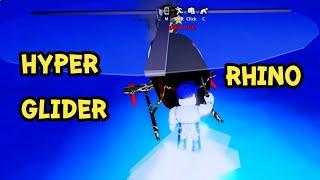 mad city hero40 : Rhino & Hyper glider so op | roblox gameplay