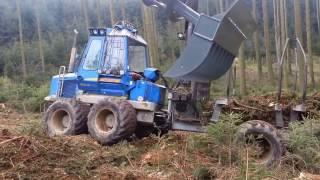 Roderechen mit Schürfleiste für Rückezug, Harvester, Rückewagen usw.