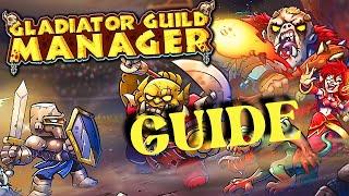 Gladiator Guild Manager гайд. 5 советов новичкам.