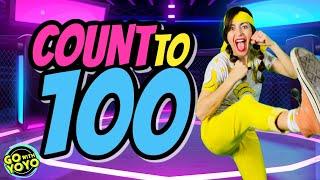 Count and Exercise to 100!  Counting to 100 Workout For Kids! Go with YoYo