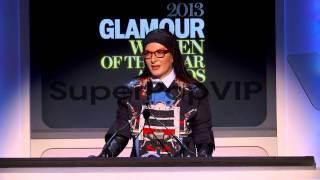 SPEECH - Marina Abramovic introduces Lady Gaga at Glamour...