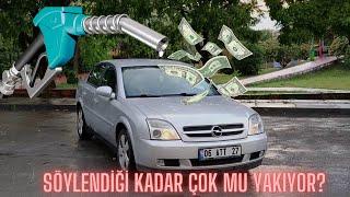 AKICI TRAFİKTE NE YAKTI? | OPEL VECTRA C 1.6 COMFORT (2004) |