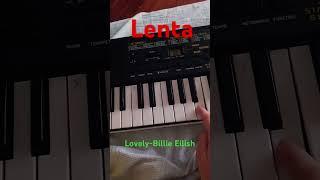 Lovely-Billie Eilish pianola