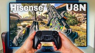 Gaming On The Hisense U8N 4K ULED TV!