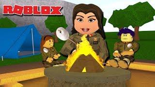 SCHOOL CAMPING TRIP | Amberry High School | Bloxburg | Roblox Roleplay
