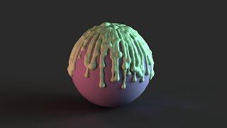 Wax Drip - Particle Flow Tutorial