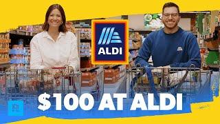You'll Never Guess What $100 Got Us at ALDI