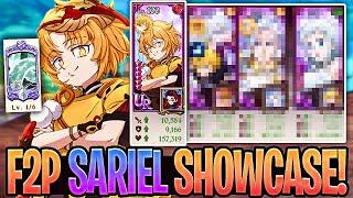 New F2P Friendly NEW YEARS SARIEL Showcase & Summons | Seven Deadly Sins: Grand Cross