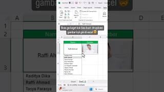 Bikin dropdown foto di EXCEL #excel #exceltips #exceltricks #tutorexcel #belajarexcel #excelpemula