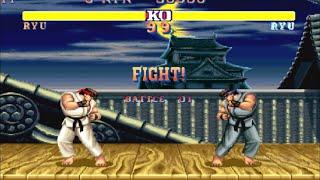 White Ryu VS Black Ryu | Street Fighter II - Champion Edition | EP-1902 | @BlusterGameX