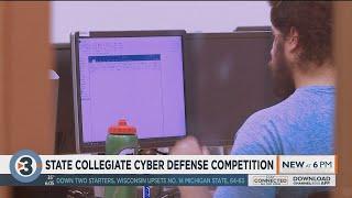 Students compete in State Collegiate Cyber Defense Competition in Madison