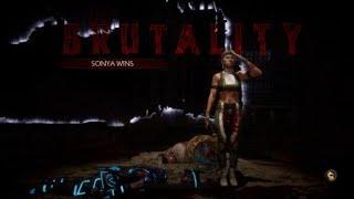 Mortal Kombat 11 Sonya Blade VS Sub-Zero (KL 11)(Major Power 1).