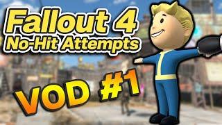 Fallout 4 But If I Take ANY Damage I Reset - VOD 1