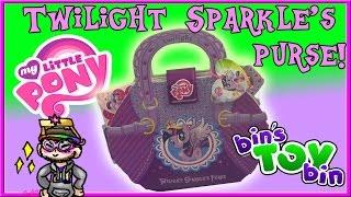 What's Inside Twilight Sparkle's Purse?? My Little Pony Review by Bin's Toy Bin