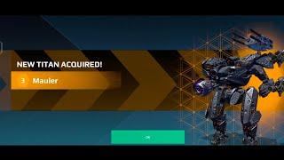 | War Robots | Bounty data pad | New Titan Mauler@GamingSkillx