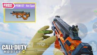 *FREE* EPIC PDW-57 HOT SPOT GAMEPLAY in CALL OF DUTY MOBILE!! NEW RADIATED SECTOR EVENT REWARD