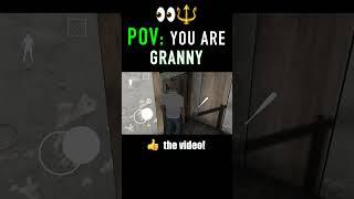 Playing as Granny against another player is very fun!   #shorts #granny #granny3