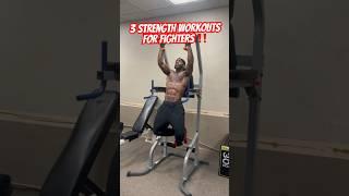 3 Strength Workouts For FIGHTERS  #shorts #boxing #share #mma #selfdefense #learning #tips #tricks