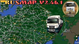 Карта RusMap v2.46.1для Euro Truck Simulator 2 (v1.46.x)