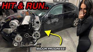 My GirlFriend Totaled My BMW.. 1Jz Long Block FULLY ASSEMBLED!