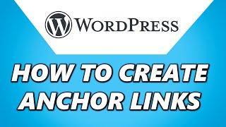 How to Create Anchor Links in WordPress (Quick & Easy)