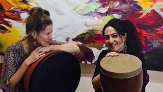 Percussion Duet by Naghmeh Farahmand & Marla Leigh | "Painted Rhythms"