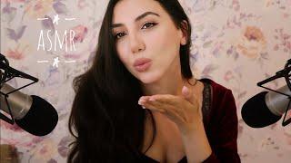 ASMR CloseUP Soft Kisses & Whispers 🫶 Mouth Sounds