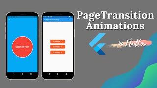 Page Transition Animation Without Using Any Package | Flutter Tutorial