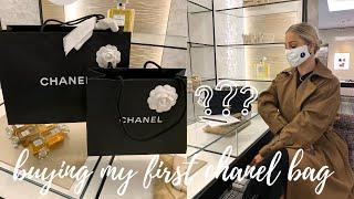 MY FIRST CHANEL BAG | SHOP WITH ME & CHANEL UNBOXING