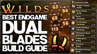 Monster Hunter Wilds - Best Dual Blades Build - Highest Damage Possible - Armor Set & Weapon Guide!