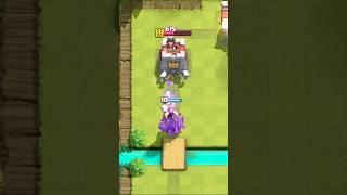 EVOLVED WITCH TROLLING ARENA 1 IN CLASH ROYALE! #clashroyale #shorts