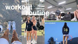 WEEK OF WORKOUTS in my life | current workout routine