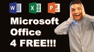 How to get Microsoft Word, Excel & PowerPoint for FREE!