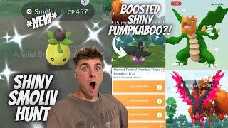 *NEW* Shiny Smoliv Hunt! Shiny Druddigon Hatch, Galarian Moltres and More in Pokemon Go!