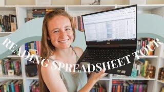 Reading Spreadsheet Tour - my full book log and book tracking system!!