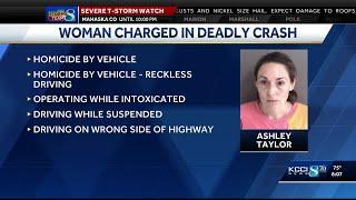 Authorities file charges against woman involved in wrong-way deadly crash