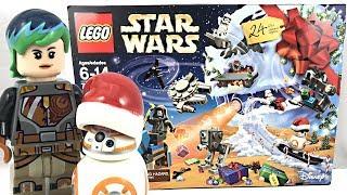 LEGO Star Wars Advent Calendar 2017 review and unboxing! 75184!